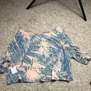 Free people tropical tee